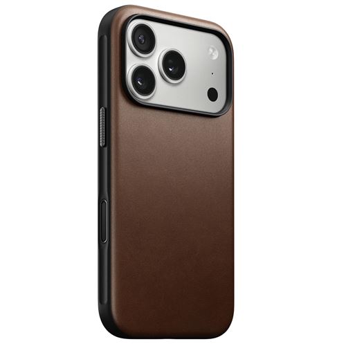 Nomad - Coque iPhone 17 Pro - MagSafe - Cuir - Marron - Image 3