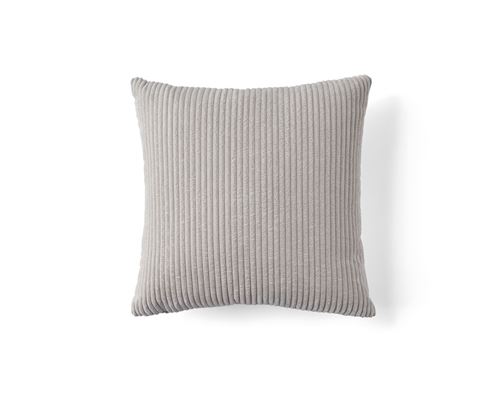 Non Communiqué Beige Selma - Coussin - En Velours Côtelé - 50X50 Cm