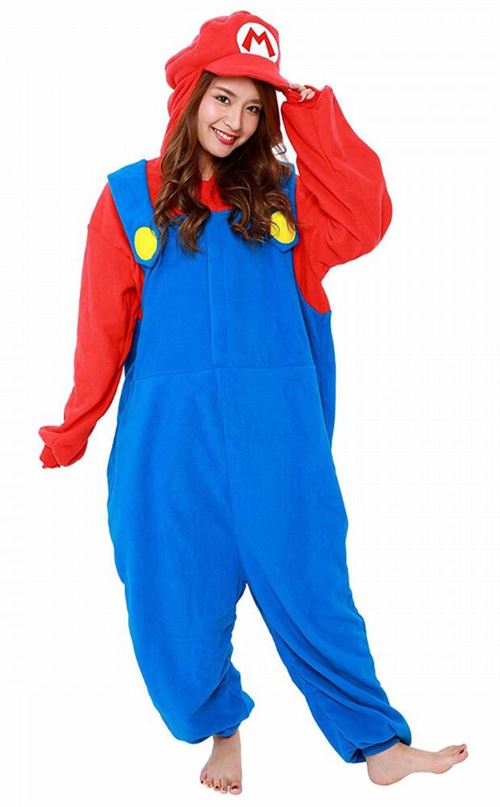 Samourai Market Nintendo Kigurumi Mario Adulte