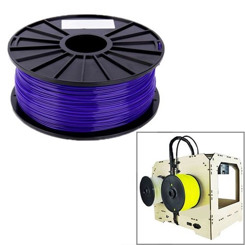 Yonis Violet Bobine Fil Pla 1.75 Mm Consommable Imprimante 3D 1 Kg Filament Impression - Image 1