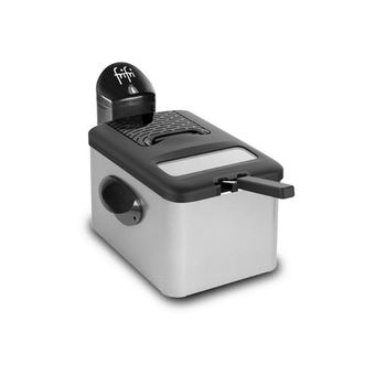 Friteuse Frifri 1948 DUO FIL 3200 W Argent et Noir - 1