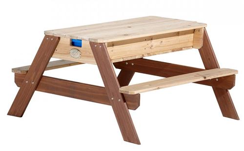 Table de jeu sable et eau en cèdre