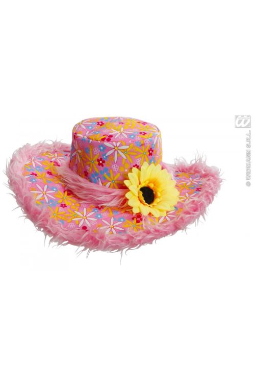 Chapeau Ibiza Rose - Rose - Taille Unique