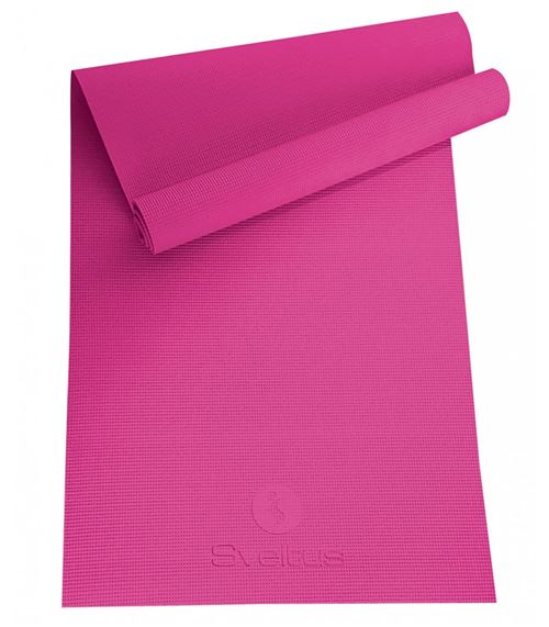 Sveltus tapis de gymnastique PVC rose 170 x 60 cm