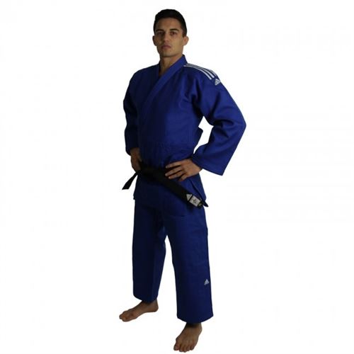 adidas Judogi Champion II IJF unisex bleu