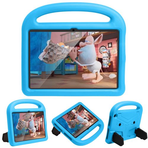 Coque en TPU style moineau EVA antichoc avec béquille bleu pour votre Amazon Kindle Fire HD 8 (2020)