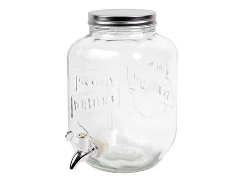 Générique Carafe Distributeur En Verre 3,5 L - Classic
