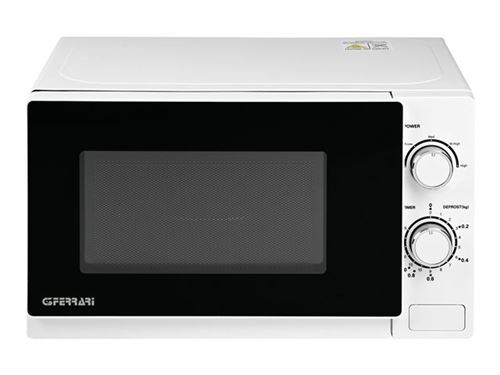 G3 Ferrari G10029 Sapormio - Four micro-ondes monofonction - pose libre - 20 litres - 700 Watt - blanc brillant
