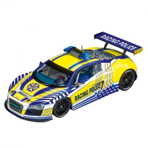 Audi R8 LMS Racing Police jaune/bleu 1:24