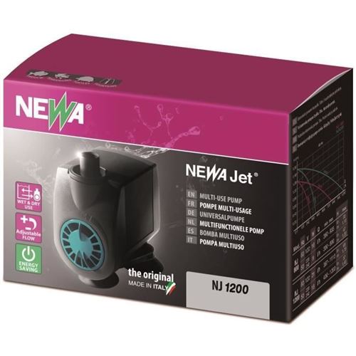 Comparer les prix de NEWA Pompe New Jet Nj 1200 - Pour aquarium