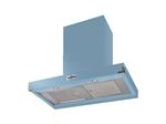 Falcon Contemporaine FHDCT900CAN - Hotte - hotte décorative - largeur : 90 cm - profondeur : 55 cm - evacuation & recyclage - bleu chinois