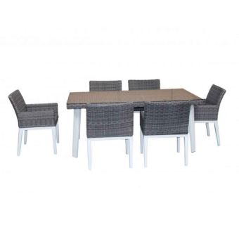 640 sur paris prix salon de jardin en rsine tresse durango 6 places blanc gris mobilier de jardin achat prix fnac - Achat Salon De Jardin 640 sur paris prix salon de jardin en rsine tresse durango 6 places blanc gris mobilier de jardin achat prix fnac - Achat Salon De Jardin