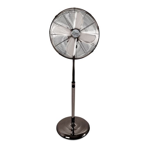 Ventilateur sur Pied CoolBreeze 4000 SVM GUNMETAL GREY - Ø 40cm, 3 Vitesses, Oscillation, Réglable en Hauteur, puissance max. 50 W