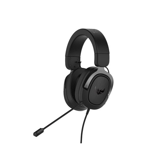 ASUS TUF Gaming H3 - Micro-casque - circum-aural - filaire - jack 3,5mm - bronze