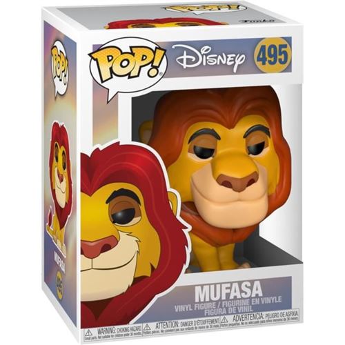 Figurine Funko Pop Disney Lion King Mufasa Figurine de