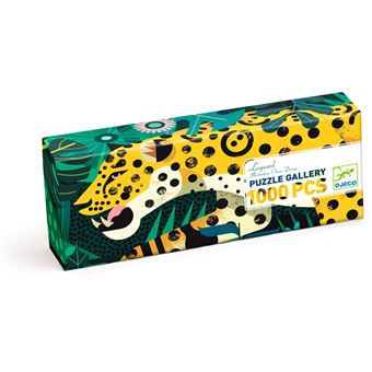 Puzzle 1000 pièces Djeco Leopard