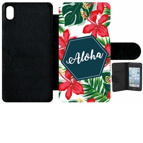 Etui À Rabat Sony Xperia Z3 Aloha Tropical Fond Blanc 2