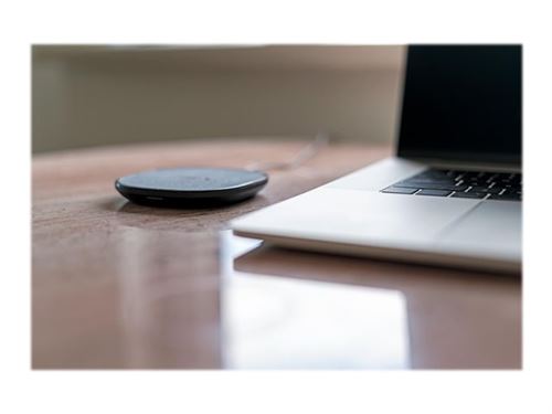 mophie - Plot de charge sans fil + adaptateur secteur - 15 Watt - noir - Europe