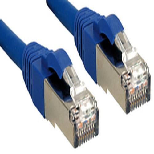 Lindy Premium - Verbindingskabel - RJ-45 (M) naar RJ-45 (M) - 2 m - SFTP - CAT 6 - halogeenvrij - blauw