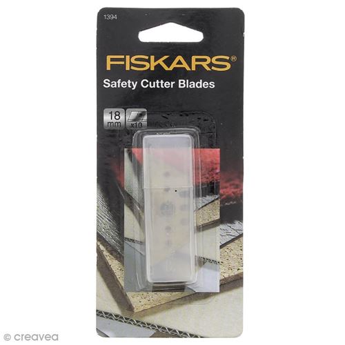 Lames pour cutter de sécurité - 1,8 cm - 10 pcs