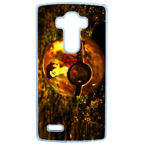 Coque Pokeball Gold Compatible Lg G4 Transparent