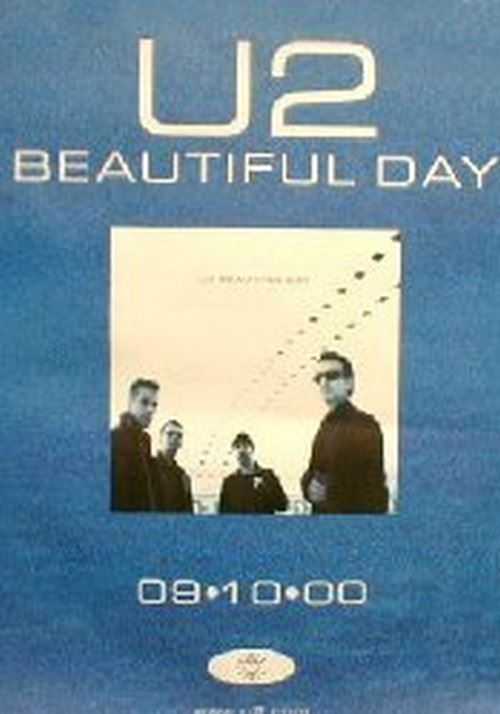 U2 - 100x150 cm - AFFICHE / POSTER