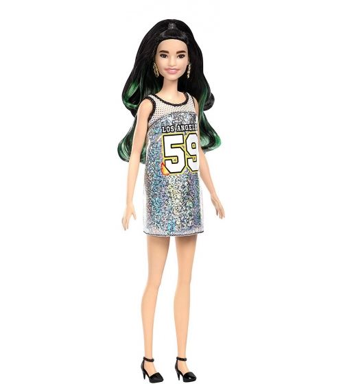 Barbie Barbie FashionistasHiphop argenté 29 cm