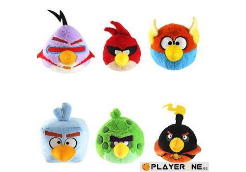 ANGRY BIRDS SPACE - Assort. Peluches animées 20 Cm ( Box of 8 )