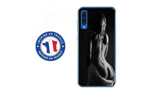 Coque souple pour Samsung Galaxy A50 avec impression Motifs femme dénudée
