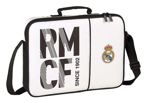 Safta Real Madrid 2018/2019 Sac de sport enfant, 38 cm, Blanc (Blanco)