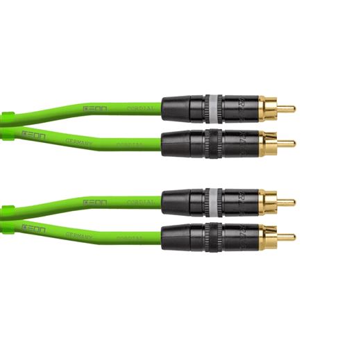 CORDIAL - CEON DJ RCA 3 G - Câble DJ 2x RCA vers 2x RCA - 3,00 m