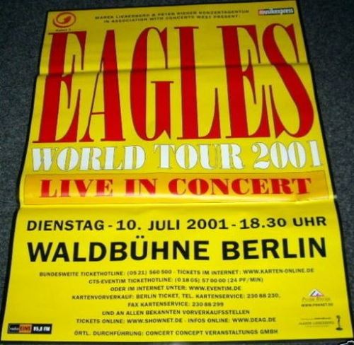The Eagles - 60x84 cm - AFFICHE / POSTER