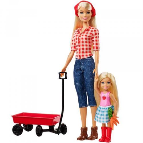 Barbie Sweet Orchard Farm - Coffret Poupée Famille à la ferme