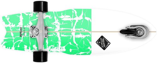 Surfboard Street Surfing Shark Attack 30 psycho green 