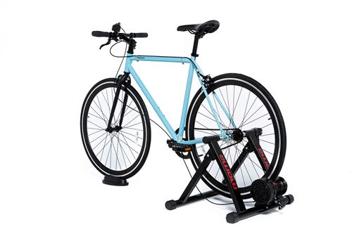 Moma bikes, Home Trainer, 6 niveaux, résistance 500W, compact et pliable, roue de 26 a 29