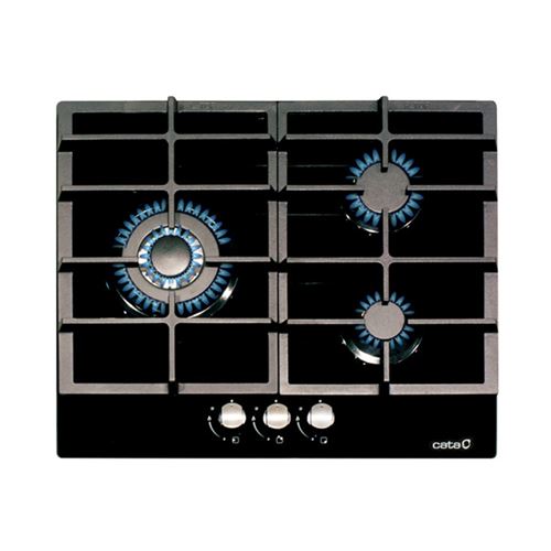 Plaque au gaz Cata LCI6021BK 60 cm (3 Cuisinière)