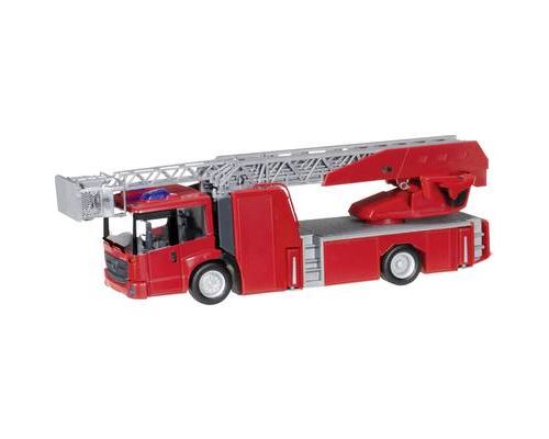 MERCEDES BENZ Econic DLK pompier grande échelles en kit à assembler à l'échelle 1-87 fabriquée par HERPA.