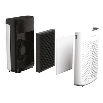 ROWENTA PU2530F0 Pure Air Essential Purificateur d'air intérieur, 3 niveaux de filtration, 3 vitesses, Silencieux, Haute performance