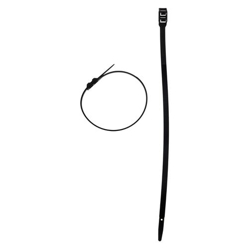 Zenitech Noir - Lot De 50 Colliers De Câblage 9X 260Mm