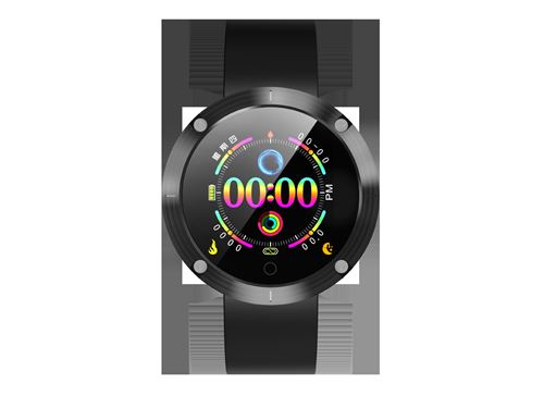 Montre Intelligente Oukitel W5 -rappel de message texte de l'appelant - noir