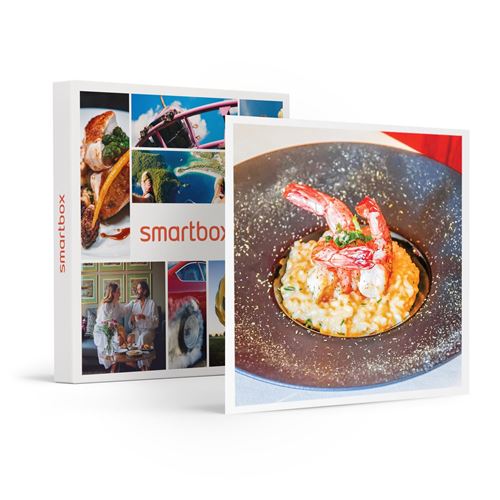 SMARTBOX - Menu Lyrique 3 plats pour 2 personnes avec champagne et caviar à partager - Coffret Cadeau