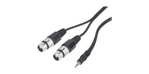 Câble adaptateur Paccs 3M 2 Xlr Fem / Mini Jack