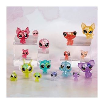 Pack de 16 figurines Littlest Pet Shop Collection Jardin Echanté
