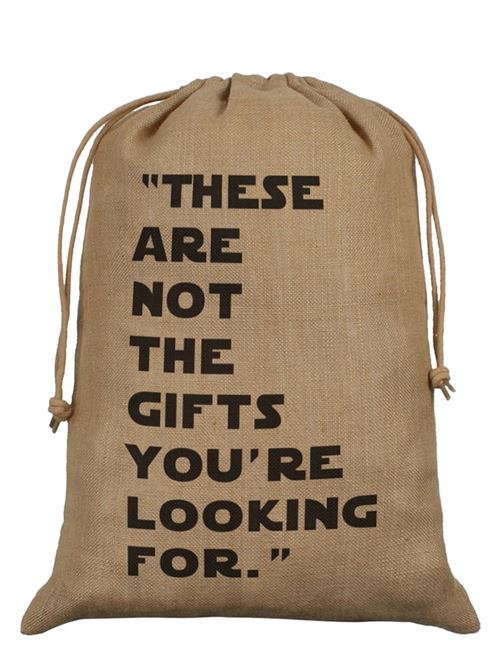 Sac de Père Noël de Hesse These Are Not The Gift's You're Looking For