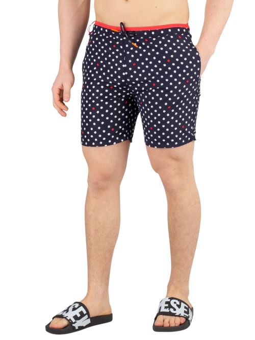 Scotch & Soda Homme Short de bain lumineux, Bleu