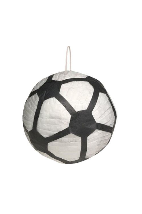 Pinata Ballon De Football 30cm - Blanc / noir