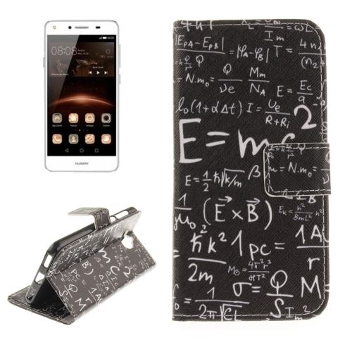 Huawei Y5 (2017) Housse Etui Cuir PU Horizontal ALS54020