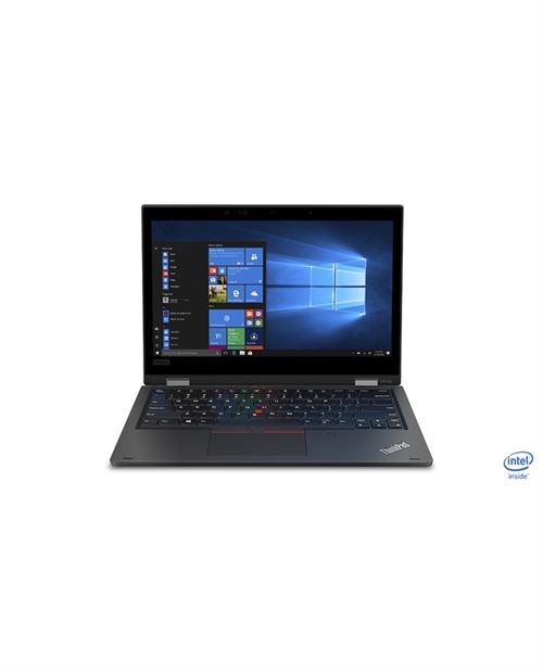 Lenovo Thinkpad L390 Yoga 20Nt - Conception Inclinable - Intel Core i5 8265U / 1.6 Ghz - Win 10 Pro 64 Bits - UHD Graphics - 8 Go Ram - 256 Go SSD Tcg Opal Encryption 2, Nvme - 13.3" Ips Écran Tactile 1920 X 1080 (Full Hd) - Wi-Fi 5 - Noir - Clavier : Fr
