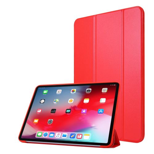 Etui en PU + TPU triple rouge pour votre Apple iPad Pro 11 pouces (2020)