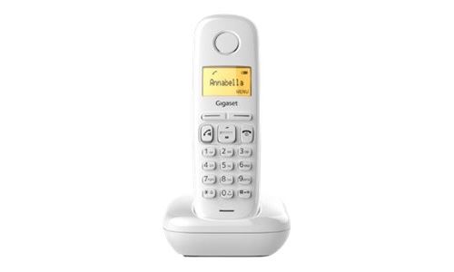 Gigaset A270 - Téléphone sans fil avec ID d'appelant - DECTGAP - blanc